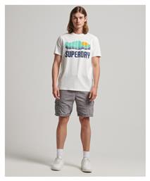 Superdry Vintage Great Outdoors T-shirt Natural White Marl από το Z-mall