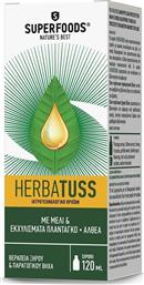 Superfoods Herbatuss Σιρόπι για τον Ξηρό & Παραγωγικό Βήχα 120ml από το Pharm24