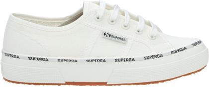 Superga 2750 Logo Piping Γυναικεία Sneakers Λευκά