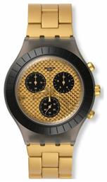 Swatch Ρολόι Μπαταρίας με Μεταλλικό Μπρασελέ