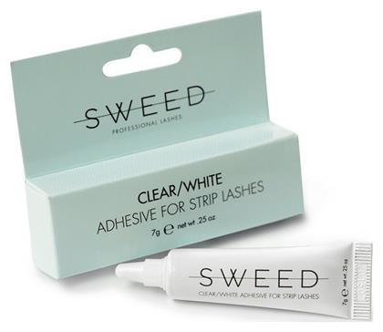 Sweed Κόλλα για Βλεφαρίδες σε Διάφανο χρώμα For Strip Clear 7gr