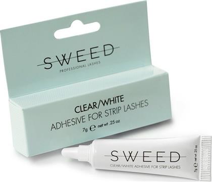 Sweed Lashes Κόλλα για Βλεφαρίδες σε Διάφανο χρώμα For Strip Clear 7gr