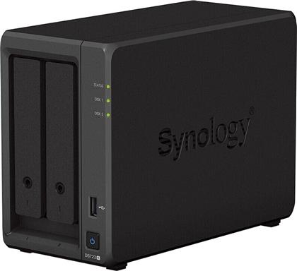 Synology DS723+ NAS με 2 θέσεις για HDD/M.2/SSD και 2 θύρες Ethernet από το e-shop