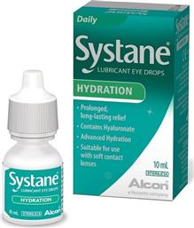 Systane Hydration Οφθαλμικές Σταγόνες με Υαλουρονικό Οξύ για Ξηροφθαλμία 10ml από το Pharm24