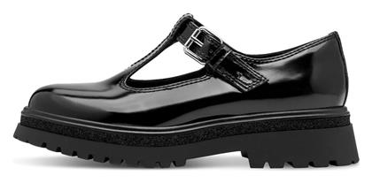 Tamaris Λουστρίνι Γυναικεία Loafers σε Μαύρο Χρώμα