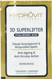 Target Pharma Hydrovit 3D Superlifter Αντιγηραντικό Serum Προσώπου με Υαλουρονικό Οξύ 7τμχ