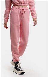 Target Ψηλόμεσο Παντελόνι Γυναικείας Φόρμας με Λάστιχο Ροζ