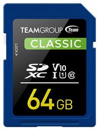 TeamGroup Classic SDXC 64GB U1 V10 UHS-I