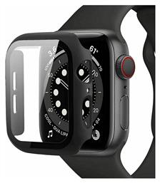 Tech-Protect Defense 360 Πλαστική Θήκη με Τζαμάκι σε χρώμα για Apple Watch 40mm