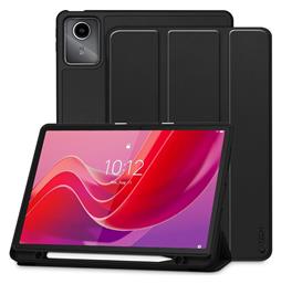 Tech-Protect Flip Cover Σιλικόνης Ανθεκτική Μαύρο Lenovo Tab M11 11.0 TB-330