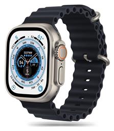 Tech-Protect Iconband Pro Λουράκι Μαύρο (Apple Watch 44/45/46mm/Ultra 49mm)