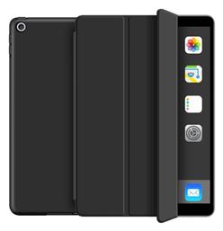 Tech-Protect Smartcase Flip Cover Δερματίνης / Σιλικόνης Μαύρο (iPad 2019/2020/2021 10.2'')