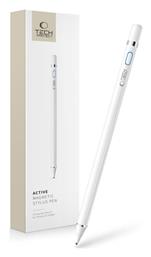 Tech-Protect Stylus Pen Ψηφιακή σε Λευκό χρώμα 26998