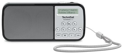 Technisat TechniRadio Φορητό Ραδιόφωνο Επαναφορτιζόμενο DAB+ με USB Ασημί