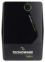 Tecnoware Era Plus 1600 UPS Line-Interactive 1200VA 1120W με 2 Schuko Πρίζες