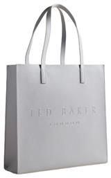 Ted Baker Soocon Icon Γυναικεία Τσάντα Shopper 'Ωμου Γκρι