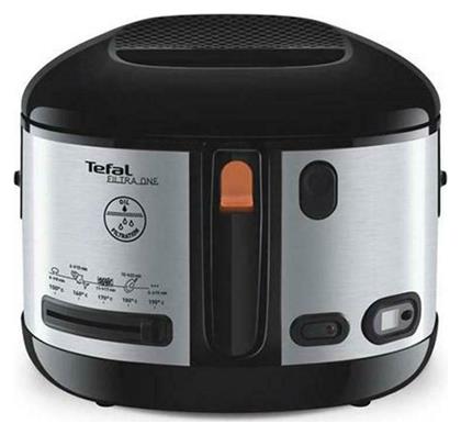 Tefal FF175D71 One Filtra Inox Φριτέζα Λαδιού με Αποσπώμενο Κάδο 2.1lt Μαύρη