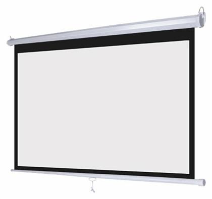 Tele Οθόνη Προβολής Projector Οροφής MNS-100 με Λόγο Εικόνας 16:9 220x120cm / 100''