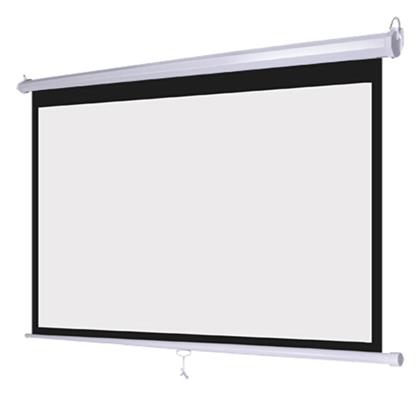 Tele Οθόνη Προβολής Projector Τοίχου MNS-120/4:3 με Λόγο Εικόνας 4:3 240x180cm / 120''