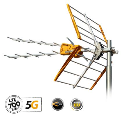 Televes V Zenit Antenna UHF(Ch.21-58/59/60) 1492 Εξωτερική Κεραία Τηλεόρασης (δεν Απαιτεί Τροφοδοσία)