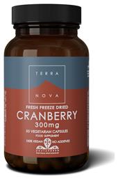 TerraNova Cranberry Fresh Freezed Dried 300mg 50 φυτικές κάψουλες από το CareLife