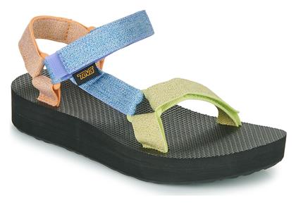 Teva Teva Γυναικεία Σανδάλια Sporty Flatforms Metallic Lilac Multi από το Outletcenter