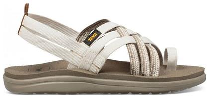 Teva Voya Strappy Γυναικεία Σανδάλια σε Λευκό Χρώμα