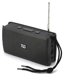 TG282 Ηχείο Bluetooth 5W με Ραδιόφωνο και Διάρκεια Μπαταρίας έως 4 ώρες Μαύρο