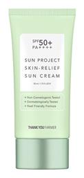Thank You Farmer Sun Project Skin Relief SPF50 Αντηλιακή Κρέμα 50ml