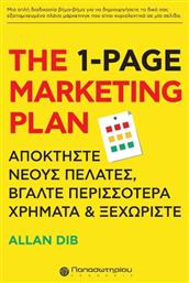 The 1-page Marketing Plan