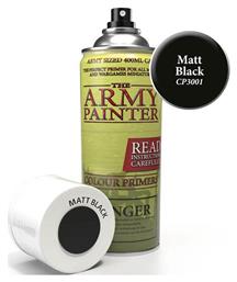 The Army Painter Colour Primer Χρώμα Μοντελισμού σε Spray Matt Black 400ml