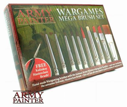 The Army Painter Mega Set Πινέλο Μοντελισμού 12τμχ