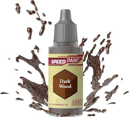 The Army Painter Speedpaint Χρώμα Μοντελισμού Dark Wood 18ml