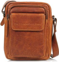 The Chesterfield Brand Δερμάτινη Ανδρική Τσάντα Ώμου / Χιαστί σε Ταμπά χρώμα από το Brandbags