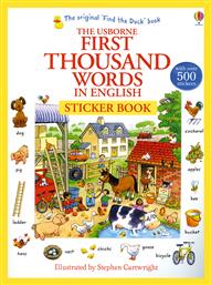 THE FIRST THOUSAND WORDS IN ENGLISH STICKER BOOK