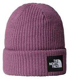 The North Face Beanie Ανδρικός Σκούφος Πλεκτός σε Μωβ χρώμα