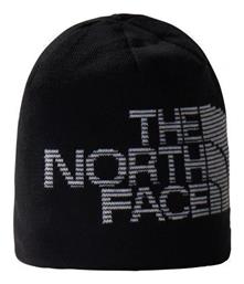 The North Face Beanie Unisex Reversible Σκούφος Πλεκτός σε Μαύρο χρώμα από το Zakcret Sports