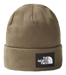 The North Face Beanie Unisex Σκούφος Πλεκτός σε Πράσινο χρώμα από το Epapoutsia