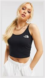 The North Face Crop Top Μαύρο από το Modivo