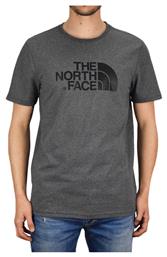 The North Face Easy Ανδρικό T-shirt Γκρι με Λογότυπο