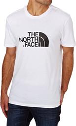 The North Face Easy Ανδρικό T-shirt Λευκό με Λογότυπο