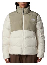 The North Face Κοντό Γυναικείο Μπουφάν για Χειμώνα Dune Clay Grey