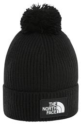 The North Face Pom Pom Beanie Ανδρικός Σκούφος Πλεκτός σε Μαύρο χρώμα