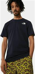 The North Face Redbox Ανδρικό T-shirt Aviator Navy με Λογότυπο από το Altershops