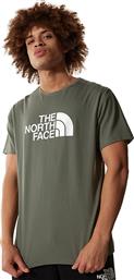 The North Face Simple Dome Ανδρικό T-shirt Κοντομάνικο Πράσινο