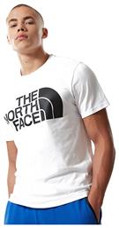 The North Face Standard Ανδρικό T-shirt Λευκό Με Στάμπα από το Cosmossport