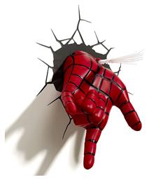 The Source Παιδικό Φωτιστικό Τοίχου Led Πλαστικό Spiderman Hand
