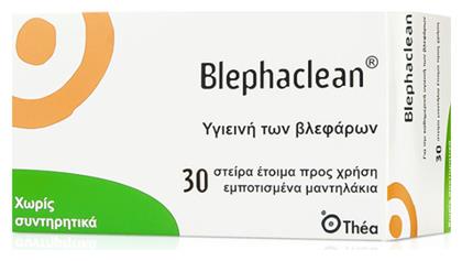 Thea Pharma Hellas Blephaclean Οφθαλμικά Επιθέματα σε Λευκό χρώμα 30τμχ