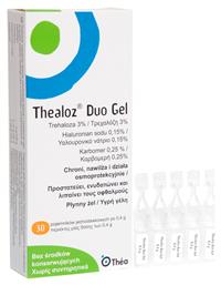 Thea Pharma Hellas Thealoz Duo Gel Οφθαλμικές Σταγόνες σε Μορφή Γέλης 30 Μονοδόσεις x 0.4g