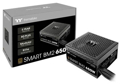 Thermaltake Smart BM2 650W Μαύρο Τροφοδοτικό Υπολογιστή Semi Modular 80 Plus Bronze